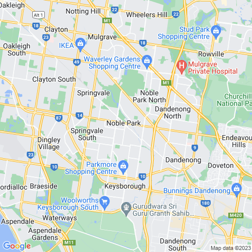 Professionals Noble Park - Springvale - Keysborough location