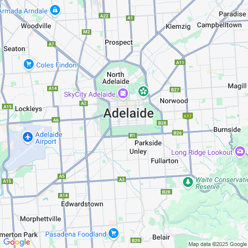 Professionals Adelaide City location