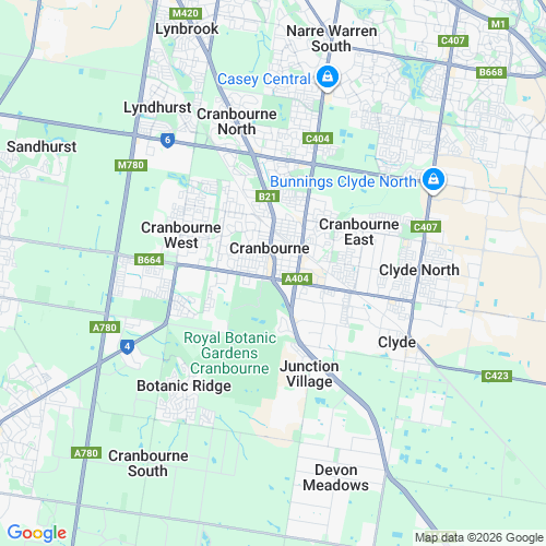 Professionals Cranbourne location
