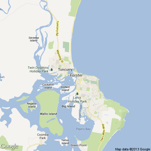 Forster & Tuncurry location