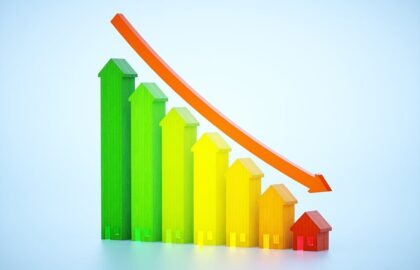 Image of property values decreasing