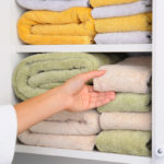Keep your linen and towels clean.