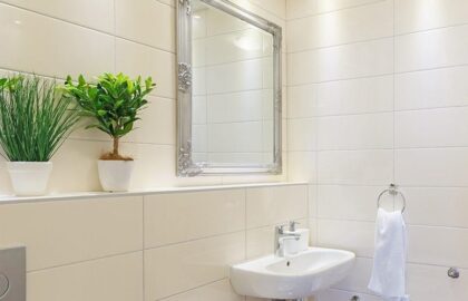 Image of a modern bathroom