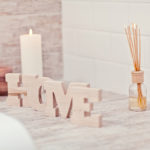 Create a clean crisp aroma using perfumed soaps or oil diffusers.