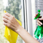 Clean the windows inside and out.