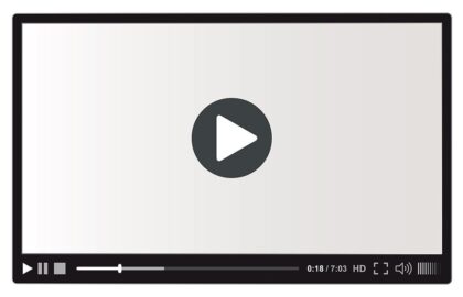 Vector image of a Video Player