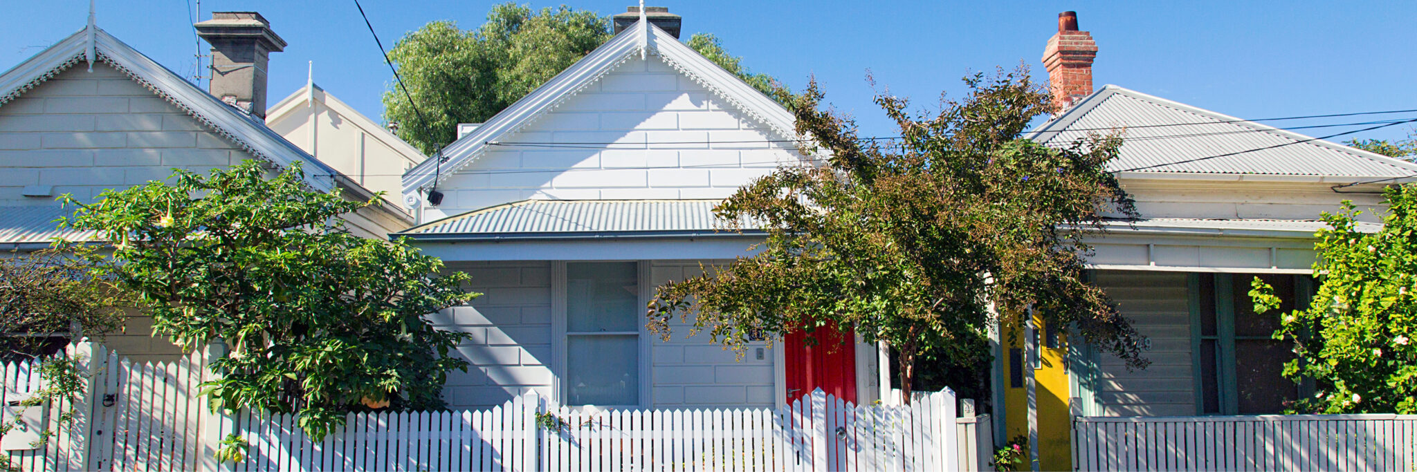 3 Middle Class Homes in St Kilda Melbourne Australia